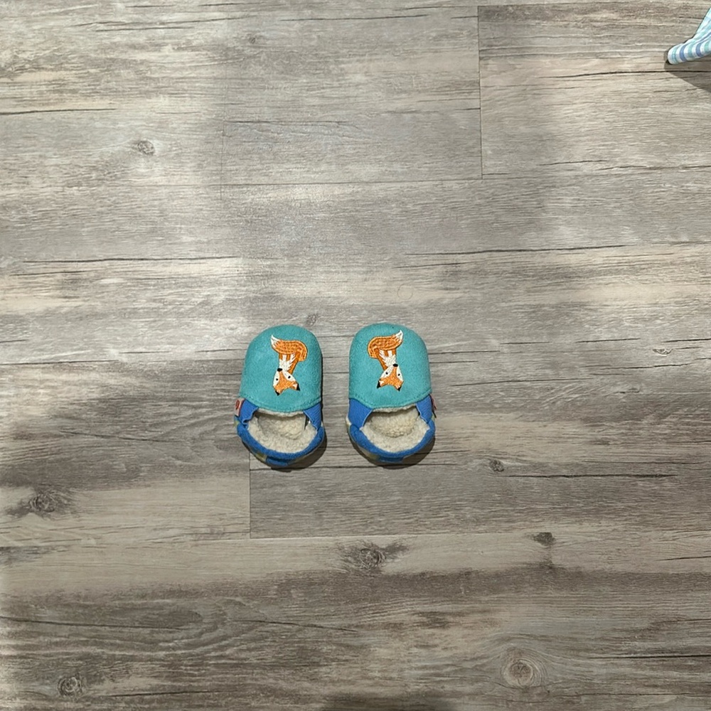 Acorn Infant Fox Moccasin Slippers